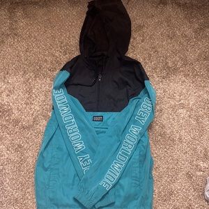 Obey pull over windbreaker